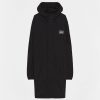 Hooded nylon parka